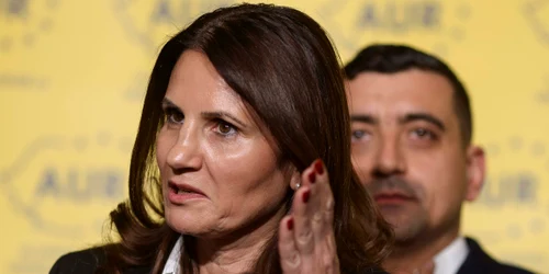 Anca Alexandrescu și George Simion FOTO Inquam / Octav Ganea 