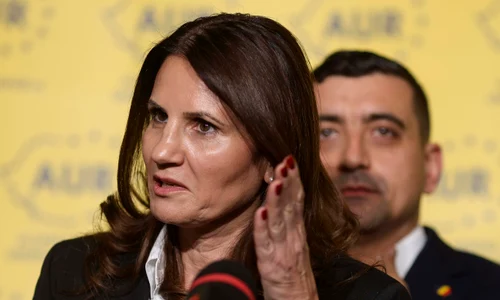 Anca Alexandrescu și George Simion FOTO Inquam / Octav Ganea 