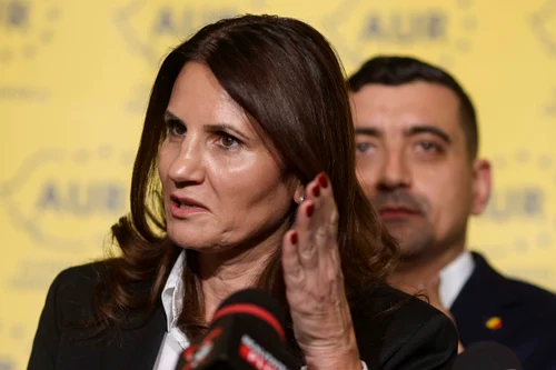 Anca Alexandrescu și George Simion FOTO Inquam / Octav Ganea 