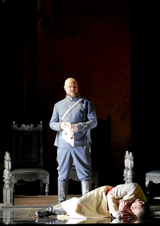 rachuhí Bassénz (Desdemona) şi Gregory Kunde (Otello) - Royal Opera House în turneu în Japonia (