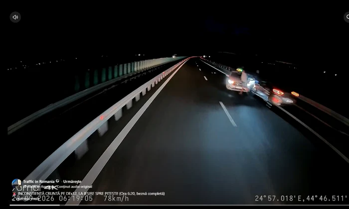 taxi pe contrasens DEX 12 foto FB trafic in romania jpg