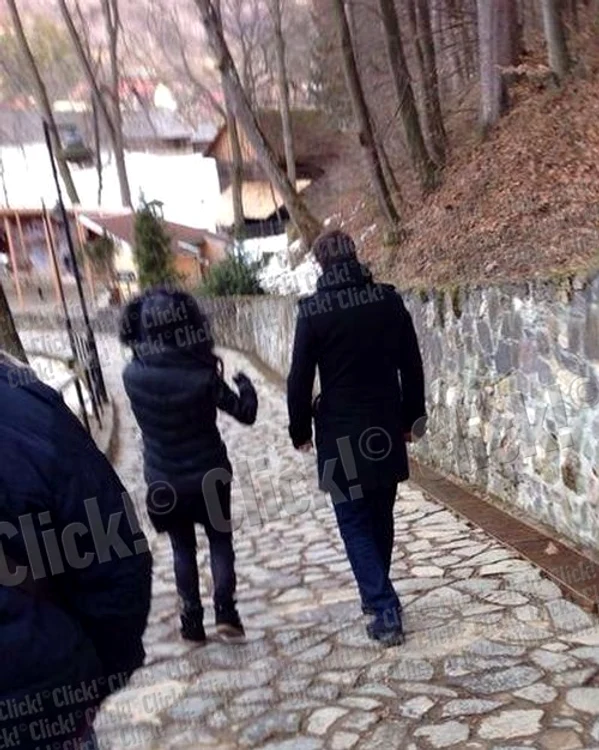 Inna, în vizită la Castelul Bran