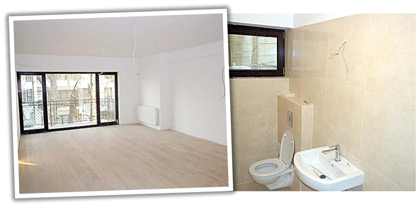 Aşa arată interioarele apartamentelor din blocul care a stârnit scandal