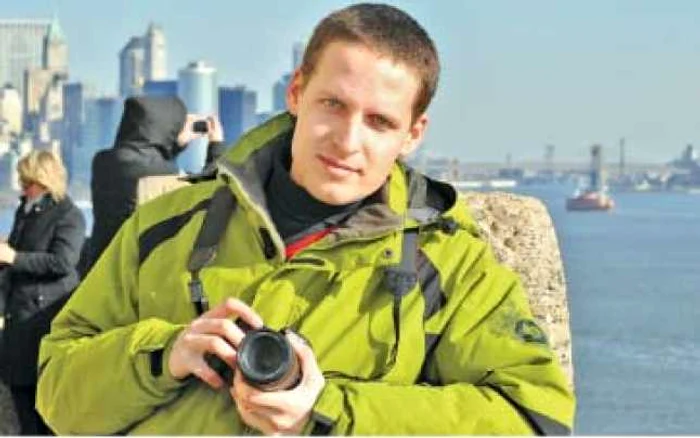 Cristian, în New York, la Statuia Libertăţii