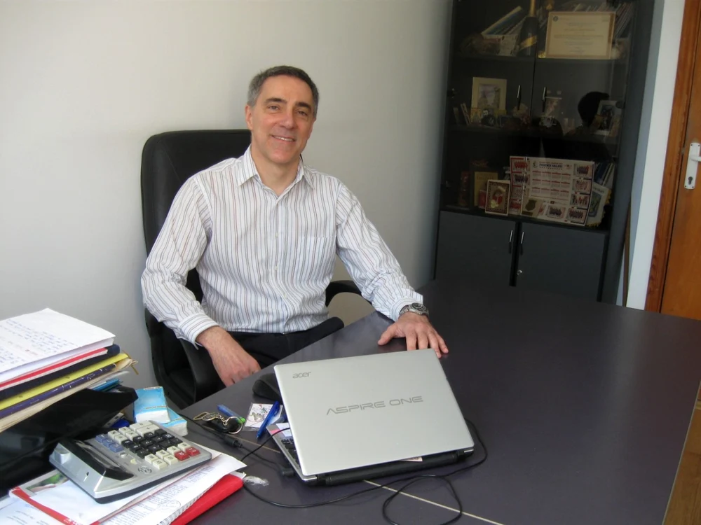 Profesorul american Gerard Weber FOTO Valentin Trufaşu