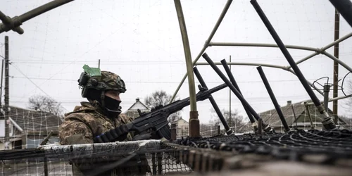 Brigada mecanizată 93 pe frontul din Donețk FOTO epa efe jpg