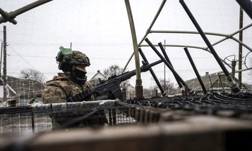 Brigada mecanizată 93 pe frontul din Donețk FOTO epa efe jpg