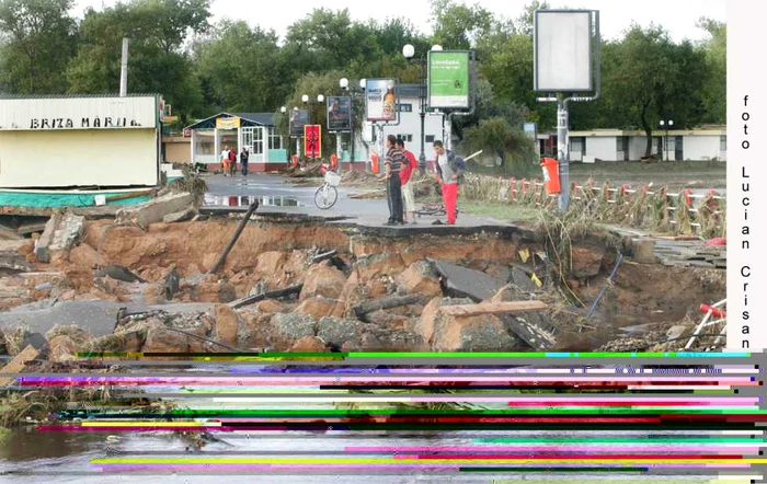 În anul 2005 Constanţa a fost lovită de inundaţii