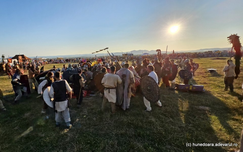 Județul din România invadat de daci și romani. Festivaluri istorice fără număr în Hunedoara VIDEO