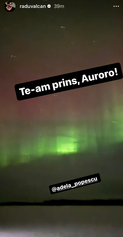 „Te-am prins, Auroro!”, a spus Radu Vâlcan