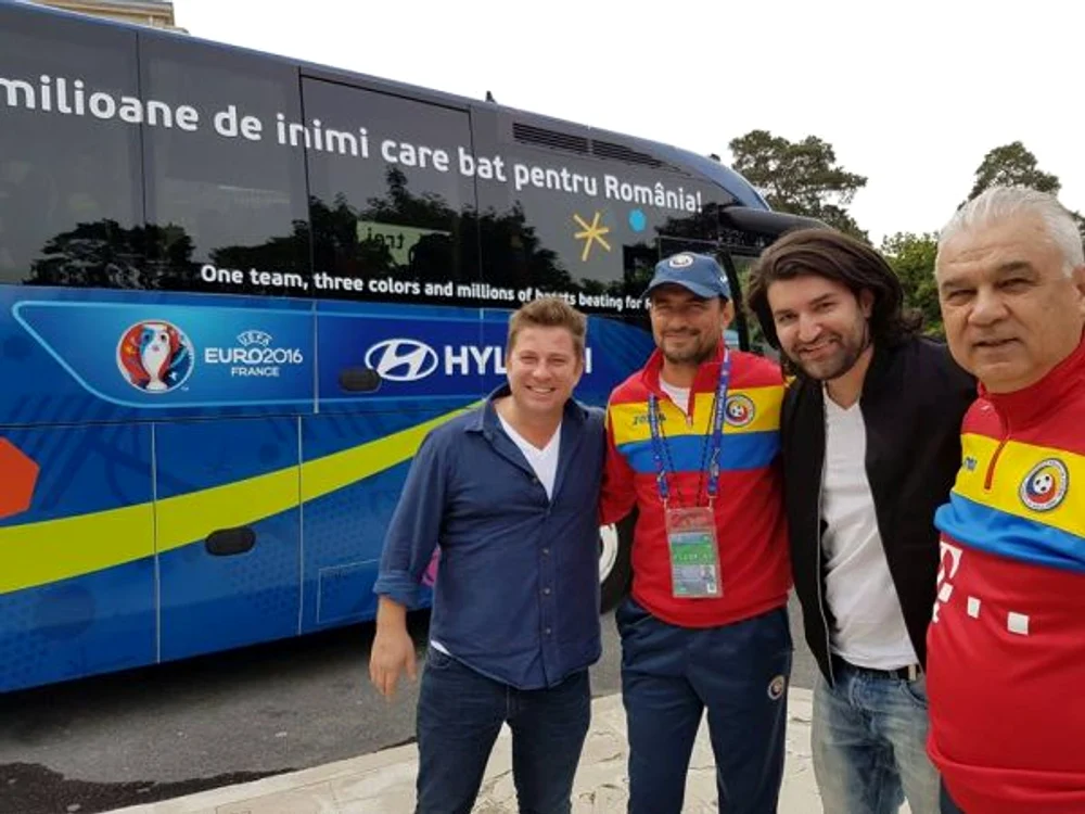 Smiley si Pavel Bartos, alaturi de Anghel IordanescuFoto: Facebook