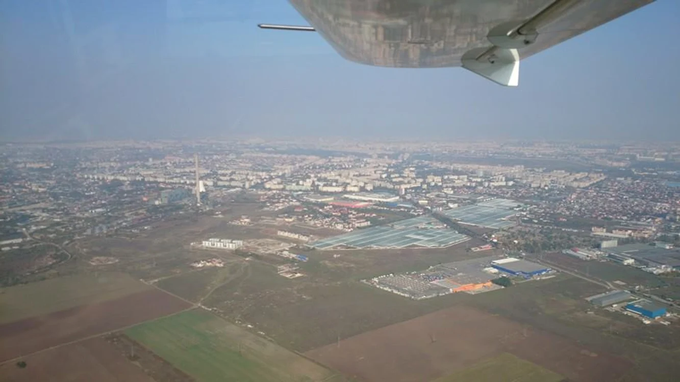 Agresiunea ar fi avut loc în timpul zborului FOTO Facebook Cavalerii Aerului