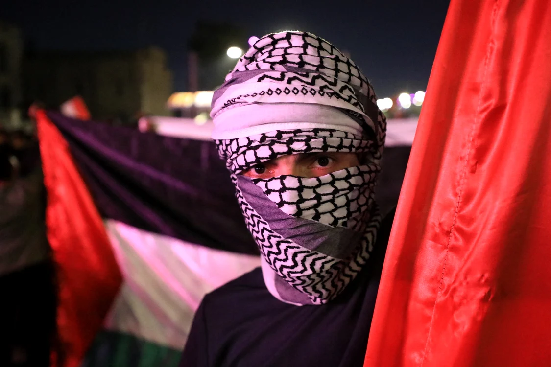 Proteste la nivel global dupa bombardarea spitalului din Gaza FOTO Profimedia 