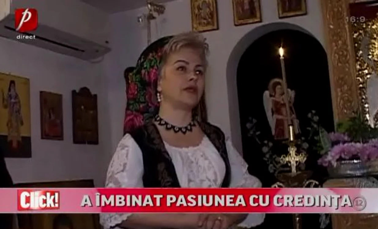 
    Valeria Arnăutu obişnuieşte să cânte în biserică, la marile sărbătoriCaptură Prima TV  