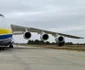 Antonov-225 cel mai mare avion din lume a aterizat pe pista Aeroportului Henri Coandă foto ROMATSA