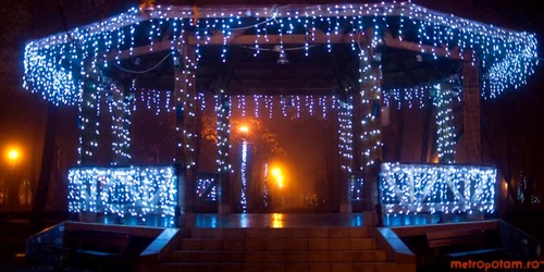 Grădina Publică va avea parte de un iluminat ornamental special FOTO PMG