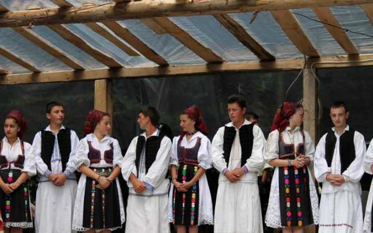 Tinerii din ansambluri au făcut spectacol