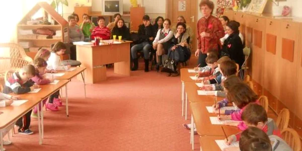 Lecţie pentru mama, la Grădiniţa Ion Creangă