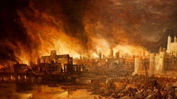 Arde Londra: Marele foc din 1666 jpeg