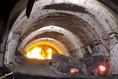 Continuă lucrările pe secțiunea montană a Autostrăzii A1, în ciuda condițiilor meteo