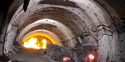 Continuă lucrările pe secțiunea montană a Autostrăzii A1, în ciuda condițiilor meteo