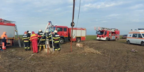 slobozia barbat cazut in fantana FPTP ISU Ialomita