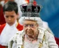 Regina Elisabeta cu Colierul Jubileului de Aur. FOTO: Getty Images