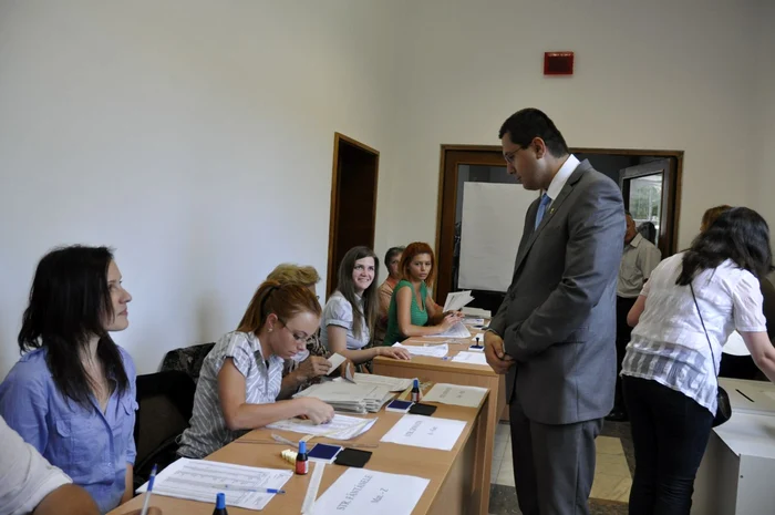 Radu Moisin la vot