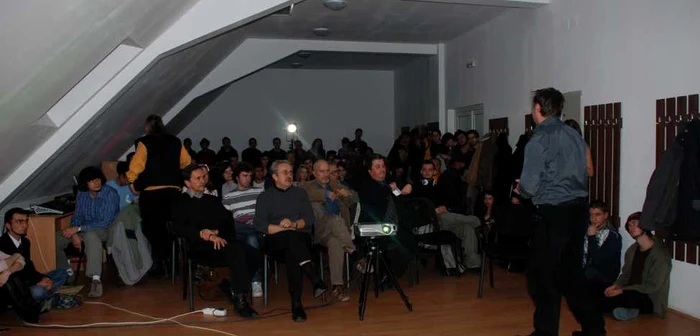 Proiecţiile studenţilor români şi străini vor putea fi urmărite la sala cinema a UBB. Sursa foto: organizatorii FFest.