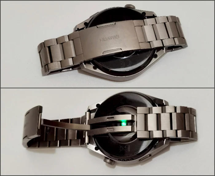 HUAWEI WATCH 3 Pro bratara spate FOTO Adrian Pogîngeanu