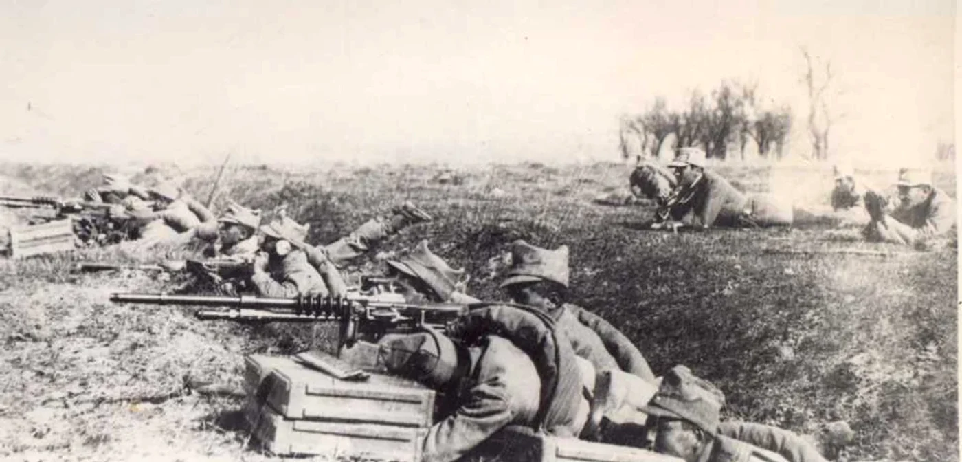 Ostaşii români au luptat eroic la Mărăşeşti FOTO: Arhive