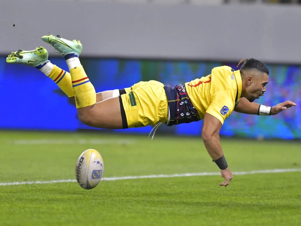 Vaovasa este și un jucător foarte spectaculos (FOTO: Sportictures)