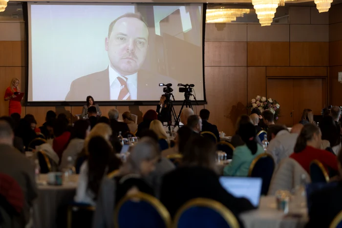 Alexandru Rogobete, intervenție la Healthcare Forum „Adevărul” FOTO: Alexandra Pandrea