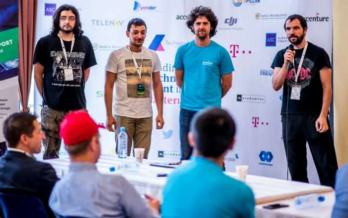 Echipa Green Box a câştigat premiul hackathon-ului din Timişoara. FOTO Techsylvania