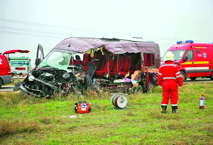 Microbuzul a fost complet distrus