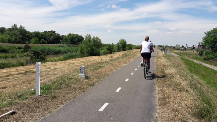 Pista de biciclete România-Serbia FOTO Ștefan Both