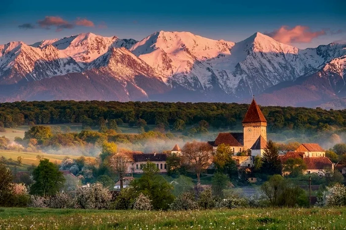 Biserica din Hosman. Foto: Claudiu Nelega. Facebook