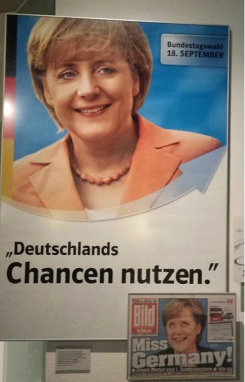 merkel afis muzeul din leipzig