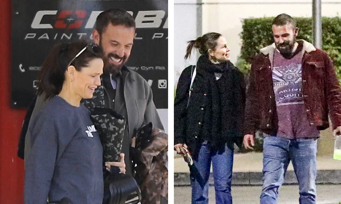 Jennifer Garner și Ben Affleck colaj jpg