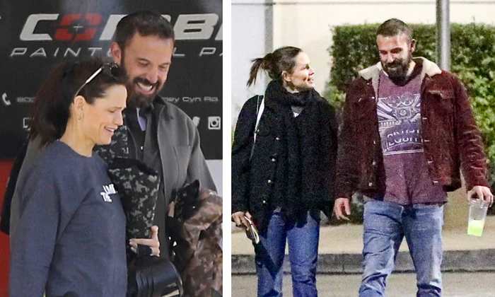Jennifer Garner și Ben Affleck colaj jpg