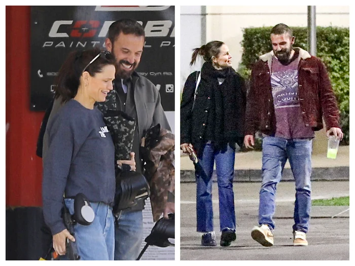 Jennifer Garner și Ben Affleck colaj jpg