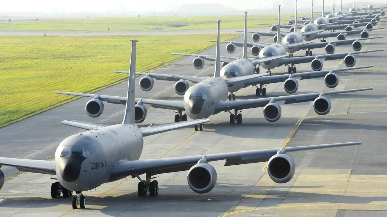 Avioane KC-135 Stratotanke FOTO : Donald J Trump Posts /X