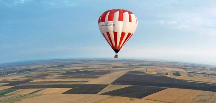 Balloony se ridică la o distanţă de 200 de metri de pământ FOTO Ştefan Both