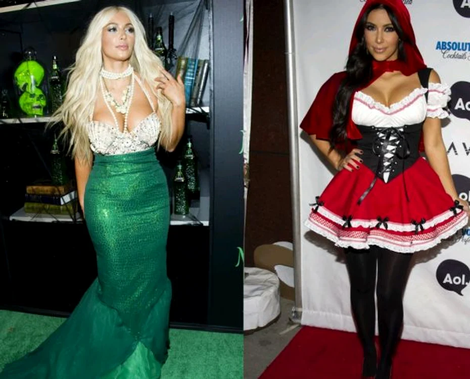Kim Kardashian se îmbracă sexy de Halloween