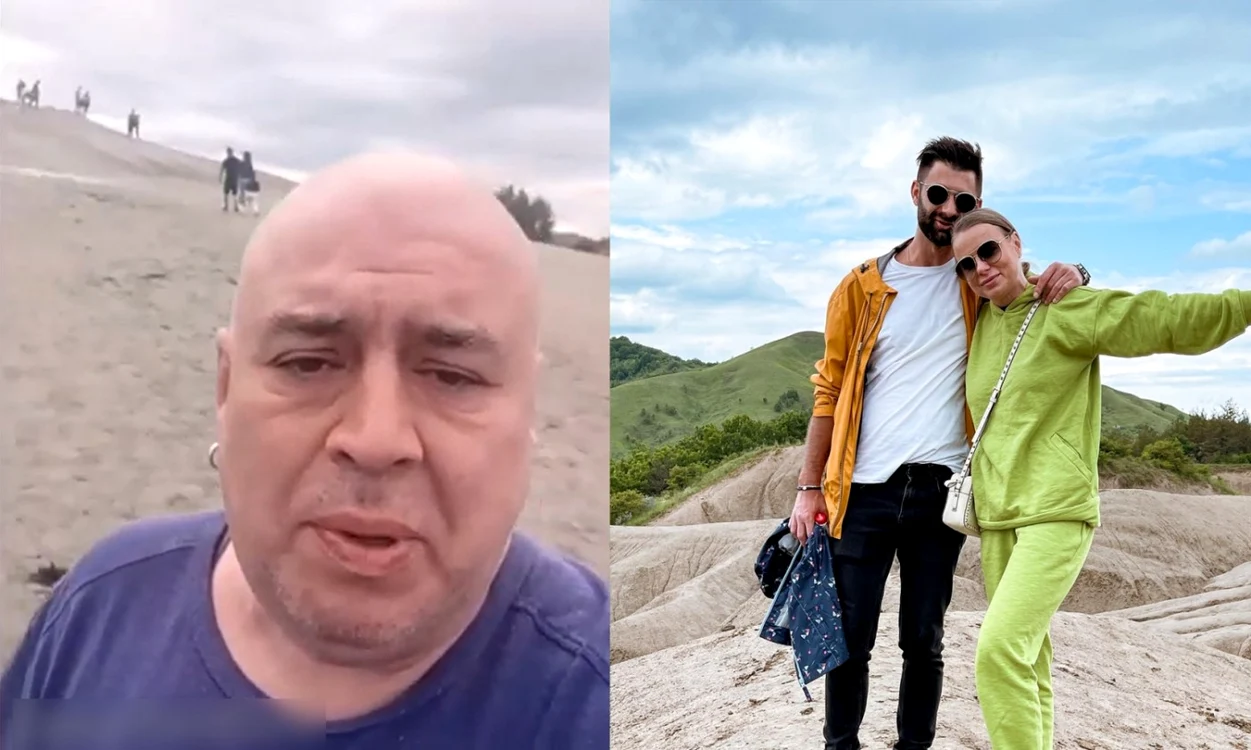 Paul şi Jojo (foto dreapta) au fost încântaţi de ieşirea în natură Sursa: Facebook Paul Ipate Oficial