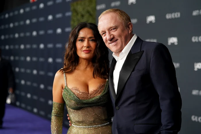 Salma Hayek și Francois Henri Pinault, soțul său jpg