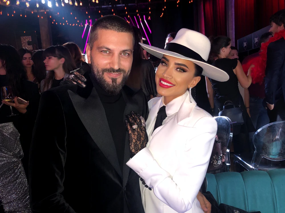 Adelina Pestrițu și soțul ei, Virgil Șteblea