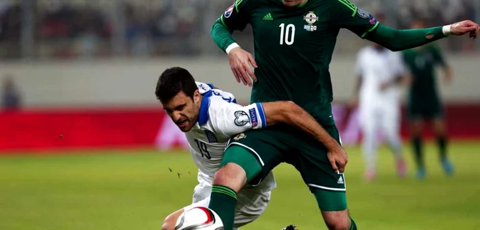 Kyle Lafferty (numărul 10) a dat trei goluri în trei meciuri FOTO Reuters