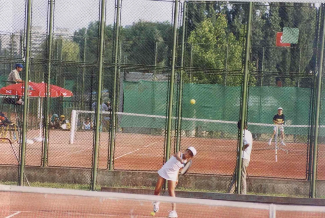 cluj ilinca anghel garbine muguruza. foto arhiva personala