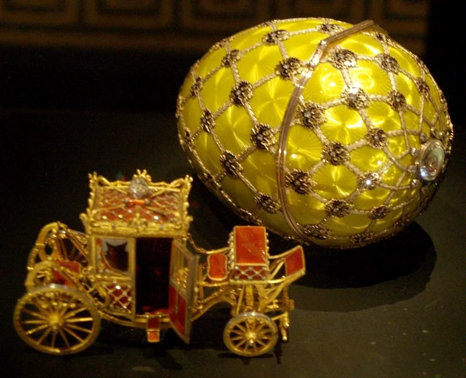 Oul Încoronării Imperiale , unul dintre cele mai faimoase și emblematice dintre toate ouăle Fabergé